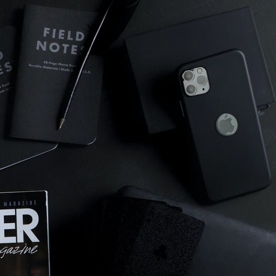 Obal / kryt pre Samsung Galaxy S20 Ultra čierny - Forcell Silicone