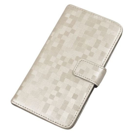 Pouzdro / obal univerzální velikost XL 5-5,5" šedé - knížkové Brilly Book