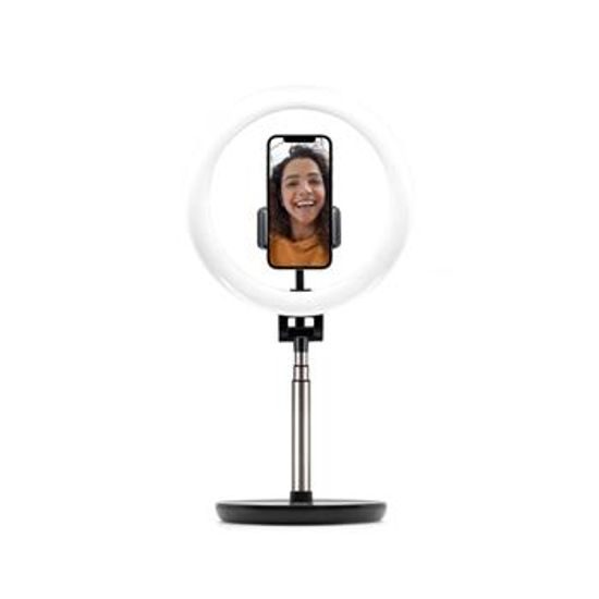 Stativ s kruhovým LED svítídlem a ovládaním na USB kabelu FIXED LEDRing Lite