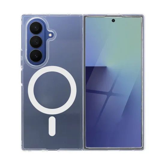Obal / kryt na Samsung Galaxy Z Fold7 transparentní - MagSafe