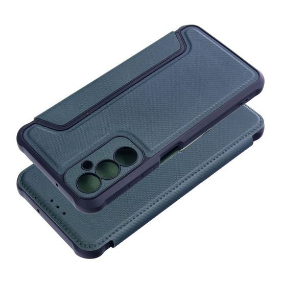 Puzdro / obal na Samsung Galaxy A05s modrý - kniha RAZOR Book