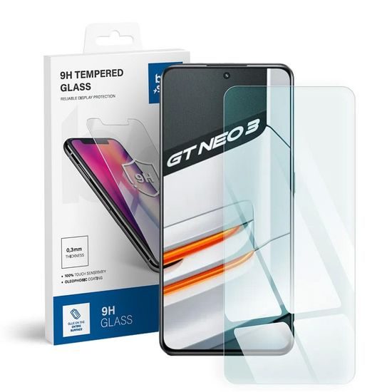 Tvrzené / ochranné sklo Realme GT Neo 3, průhledné - Blue Star