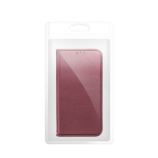 Pouzdro / obal na Motorola G35 5G burgundy - knížkové Smart Magneto
