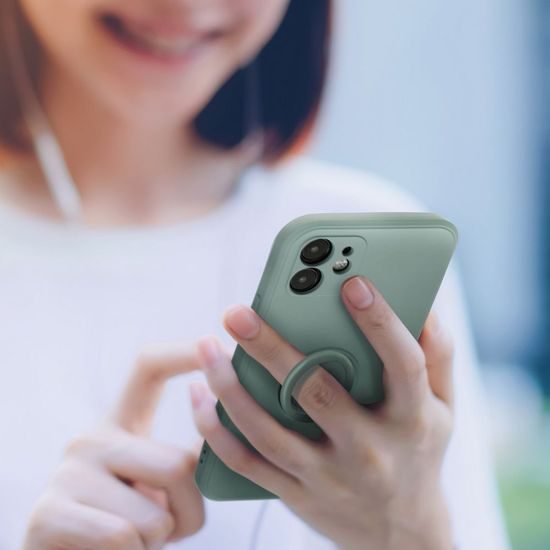 Obal / kryt na Apple iPhone 14 Pro Max zelený - Roar Amber