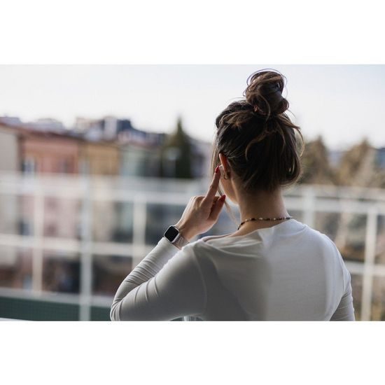 Bezdrátová sluchátka Bílá - FORCELL F-AUDIO (ANC)