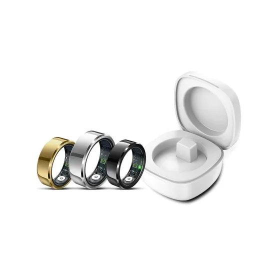 Chytrý prsten Aligator Smart Ring černý - vel. 11