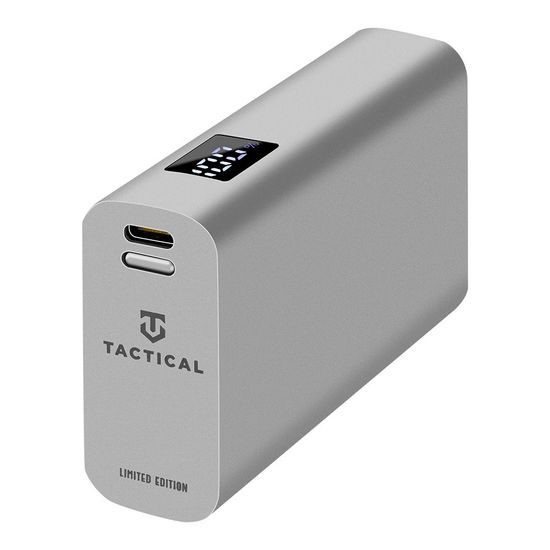Powerbanka 9600mAh - nerezová ocel Tactical EDC Brick