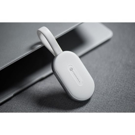 Powerbanka F-Energy Mini Power Watch 1200mAh bílá - FORCELL