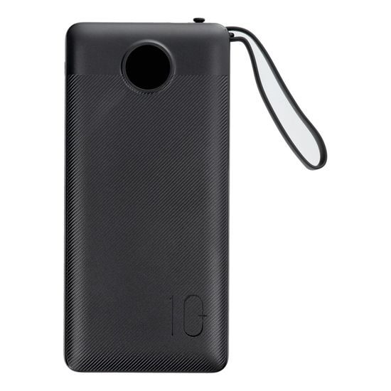 Powerbanka C10 10 000mAh (Micro + Typ C + Lightning) černá - VEGER