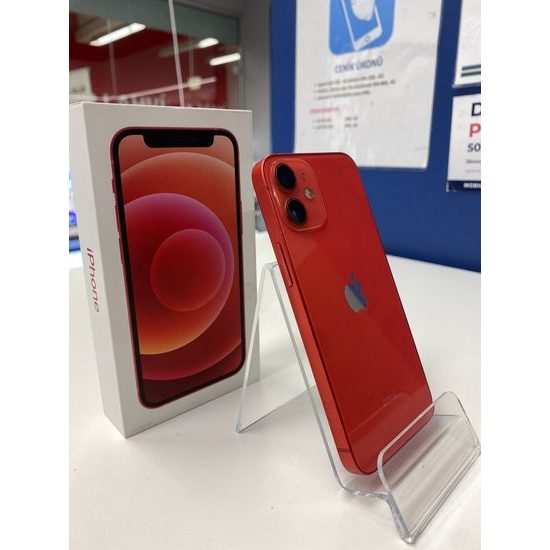 Apple iPhone 12 Mini 256GB 100% baterie červený - použitý (B)