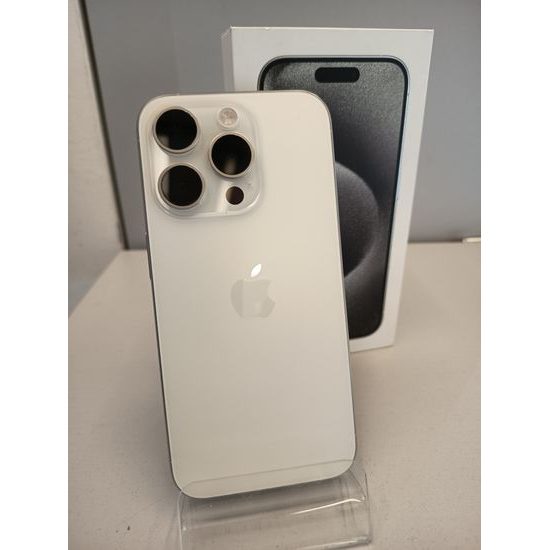 Apple iPhone 15 Pro 128GB bílý - použitý (B)