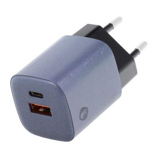 Cestovní nabíječka Forcell F-Energy se zásuvkami USB C a USB A - 3A 33W s funkcí PD a Quick Charge 4.0