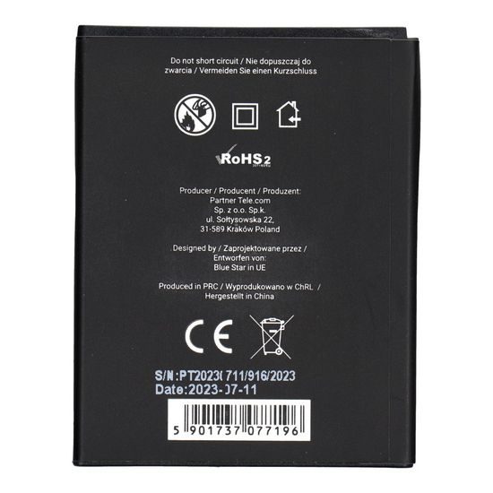 Baterie Samsung I9100 Galaxy S2 ( EB-F1A2KBU ) 1800 mAh Li-Ion Blue Star Premium