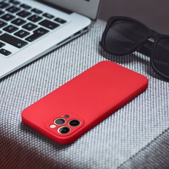 Obal / kryt na Apple iPhone 15 PRO červený - SOFT Case