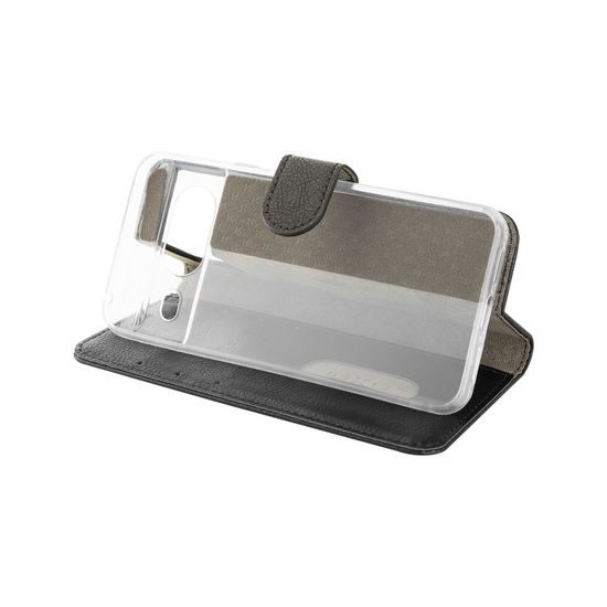 Pouzdro / obal na Apple iPhone 12 Pro Max černé - knížkové Fixed Opus