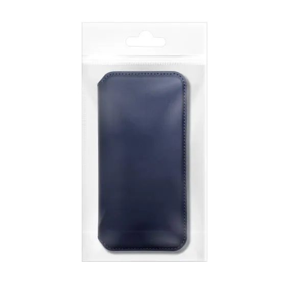 Puzdro / obal na Apple iPhone 16 Pro modré - kniha DUAL POCKET