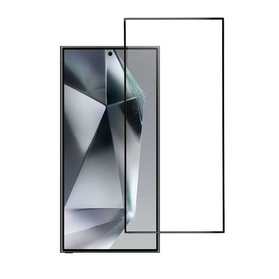 Trvzené / ochranné sklo Samsung Galaxy S24 Ultra černé - Blue Star