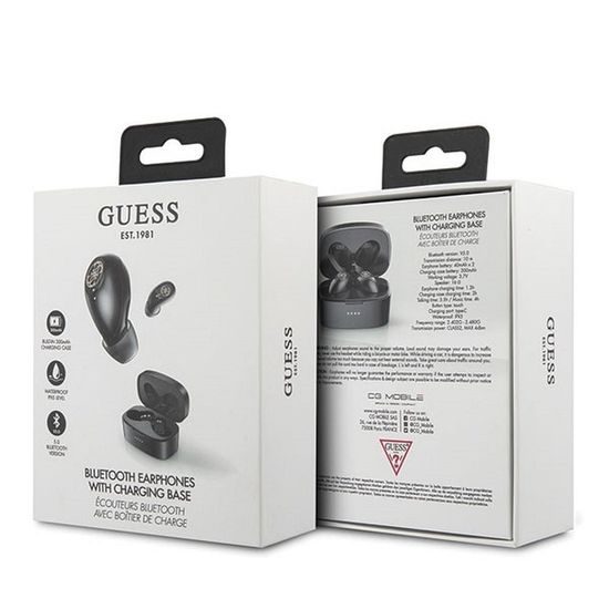 Slúchadlá Bluetooth GUESS s power bankou