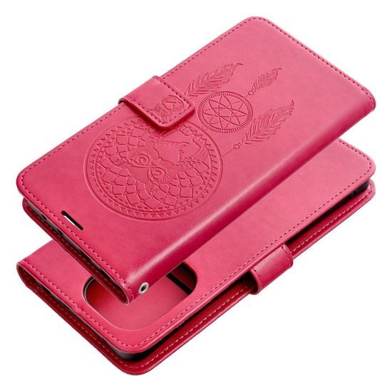 Puzdro / obal na Xiaomi Redmi Note 13 4G ružový - kniha MEZZO case