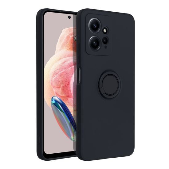 Obal / kryt na Xiaomi Redmi Note 12 4G černý - SILICONE RING