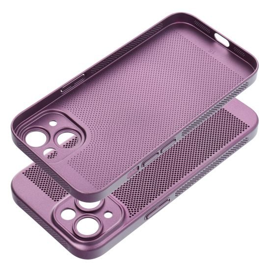 Obal / kryt na Apple iPhone 15 fialové - Breezy Case