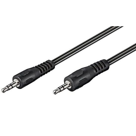 Aux kabel jack 3.5mm M/M 1m PremiumCord