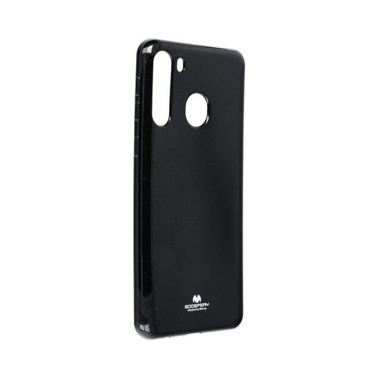 Obal / kryt na Samsung Galaxy A21 černý - Jelly Case Mercury