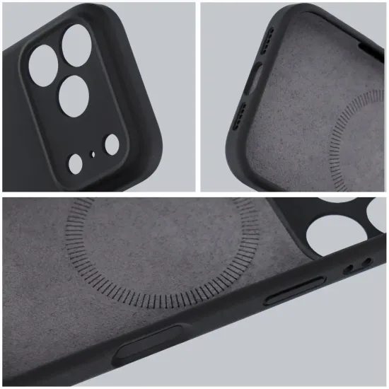 Obal / kryt na Apple iPhone 16 PRO MAX černý - F-Protect Rubber Premium