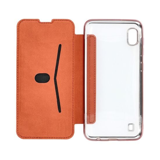 Puzdro / obal pre Samsung Galaxy S20 Ultra staroružová - kniha Forcell ELECTRO