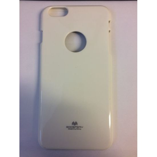 Obal / kryt pre Apple iPhone 6 Plus / 6S Plus biely - JELLY