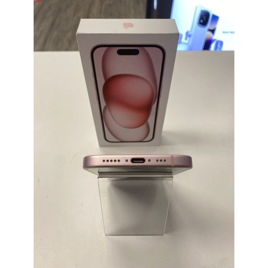 Apple iPhone 15 128GB růžový - použitý (A+)