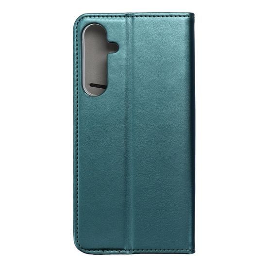 Puzdro / obal na Samsung Galaxy A55 zelený - kniha Smart Magneto