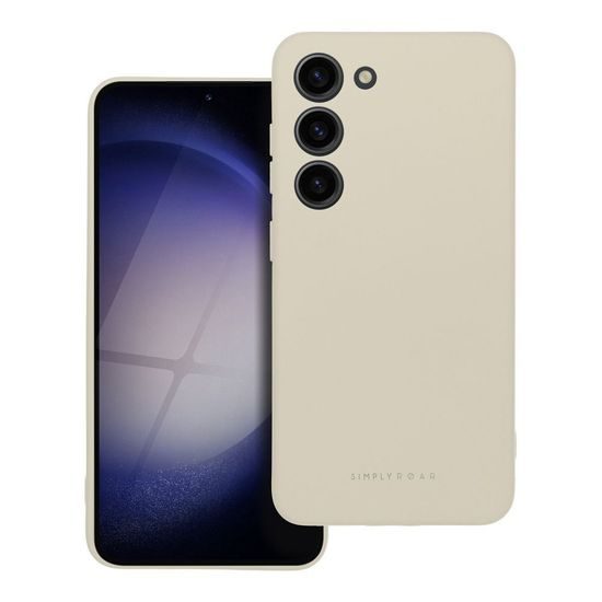 Obal / kryt na Samsung Galaxy S23 biely - Roar Space