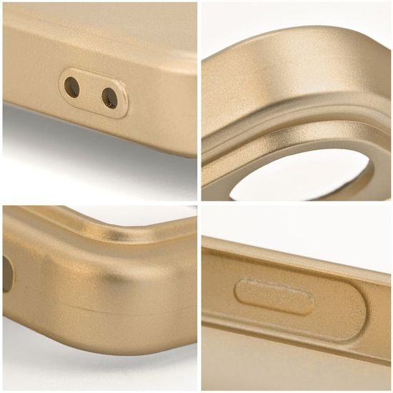 Obal / kryt na Apple iPhone 7 / 8 / SE 2020 / SE 2022 zlatý Forcell Metallic