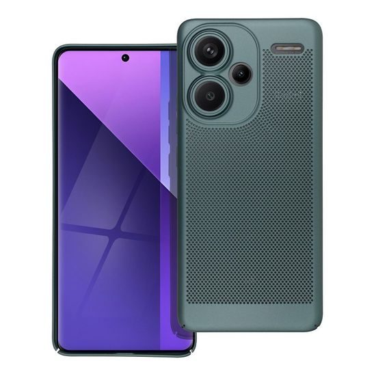 Obal / kryt na Xiaomi Redmi Note 13 Pro Plus 5G zelený - BREEZY