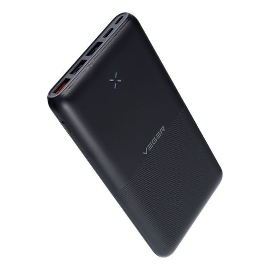Power banka 20 000 mAh s LCD 20W bílá - Veger