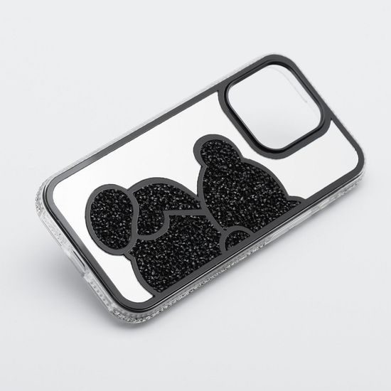 Obal / kryt na Apple iPhone 16 černý - Teddy Bear