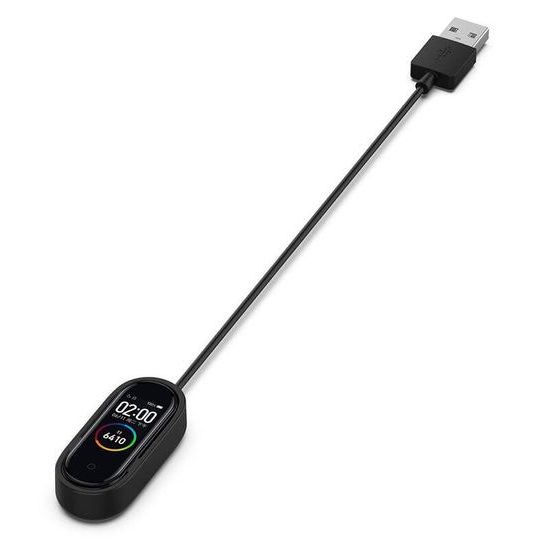Nabíjecí kabel pro Mi Band 4 - černý Tactical