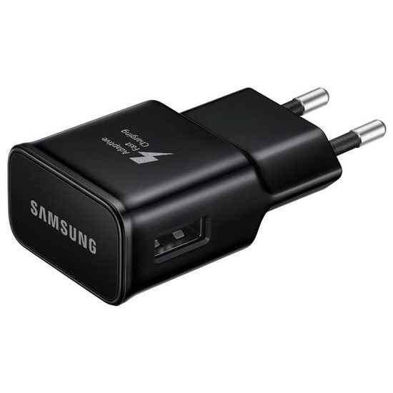 Čierny nabíjací adaptér USB 15 W - Samsung