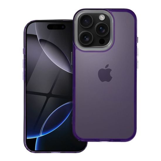 Obal / kryt na Apple iPhone 16 Pro fialový - PEARL CASE