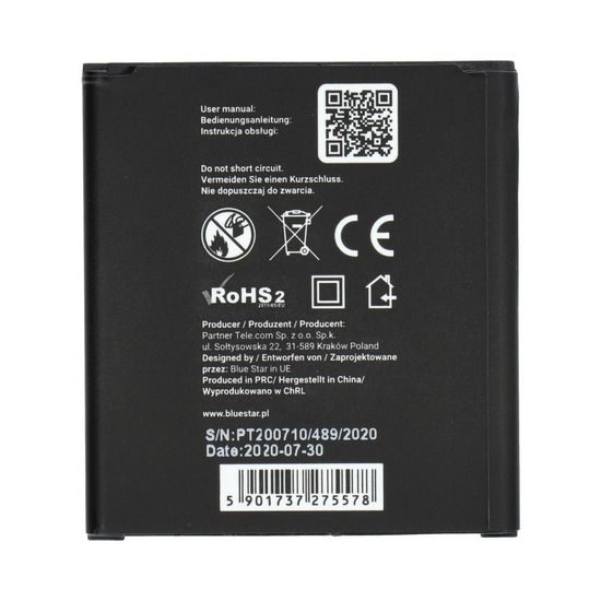 Baterie Samsung Galaxy Core Prime G3608 G3606 G3609 (náhrada za EB-BG360CBE ) 2200 mAh Li-Ion Blue Star Premium