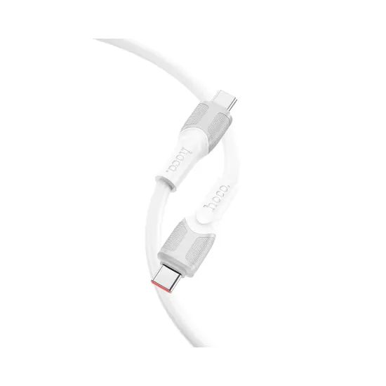 Datový kabel Type C / Type C 240W X106 3 m bílý - HOCO