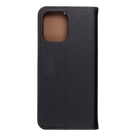 Pouzdro / obal na Xiaomi Redmi 12 4G / 12 5G černé - knížkové Leather case SMART PRO