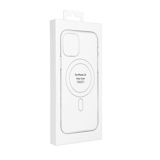 Obal / kryt na Apple iPhone 14 průhledný - Mag Cover