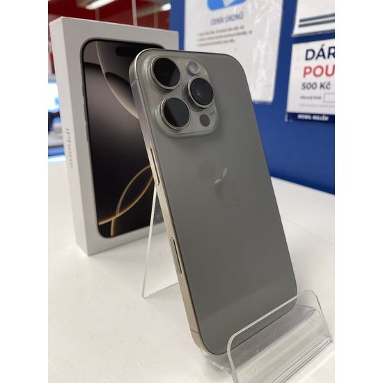 Apple iPhone 16 Pro 256GB Natural Titanium - použitý (A+)