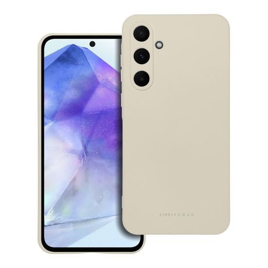 Obal / kryt na Samsung Galaxy A55 5G bílý - Roar Space Case