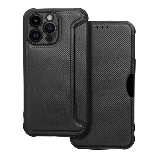 Puzdro / obal pre Apple iPhone 14 PRO Max čierne - kniha RAZOR Book