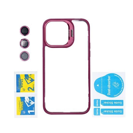 Obal / kryt na Apple iPhone 14 fialový - BRACKET