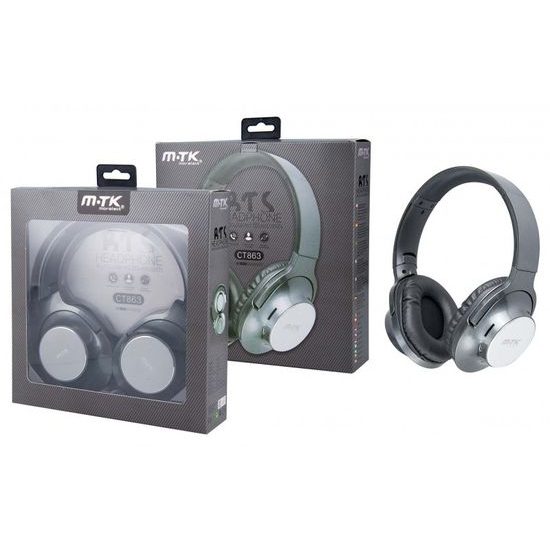 Slúchadlá Bluetooth PLUS CT863 čierne