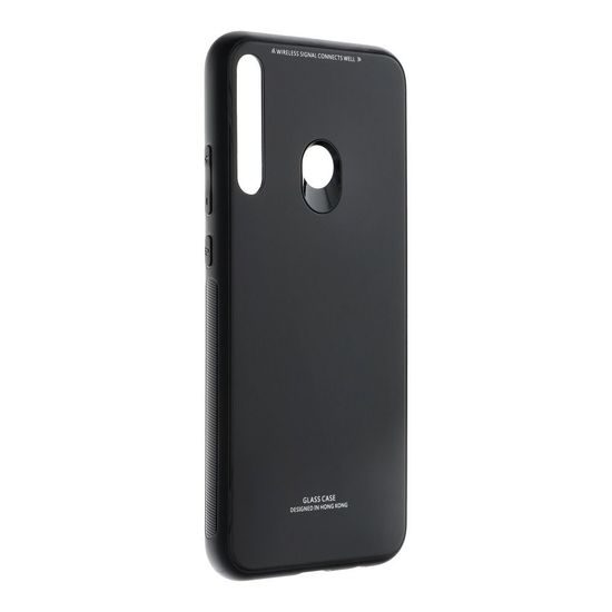 Obal / kryt pre Huawei P40 Lite E čierny - GLASS Case